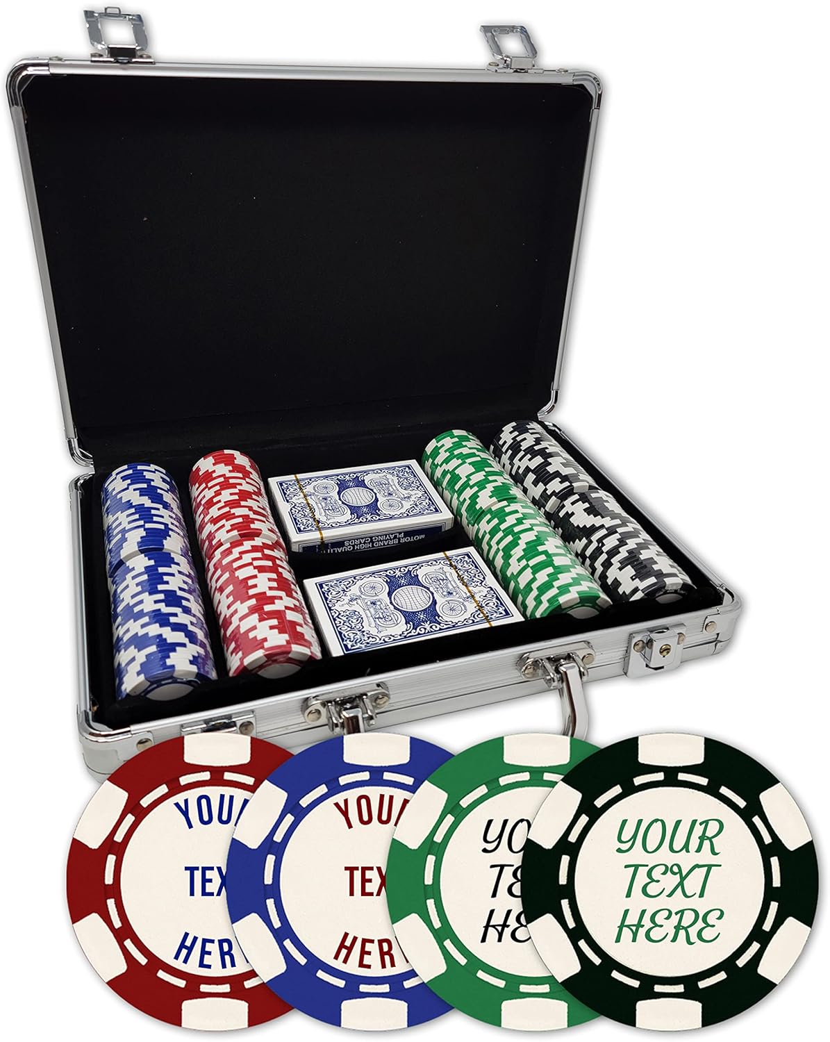 ポーカーチップ HEITOK ポーカーチップ 500枚 11.5g ポーカーセット ナンバー付き